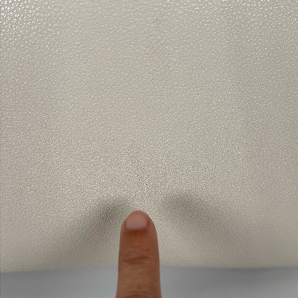 Nine West Ivory Satchel with Bow Accent - Picture 13 of 15